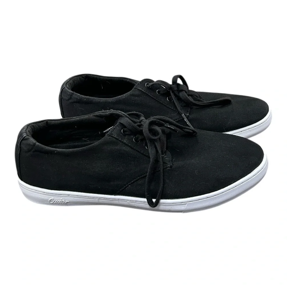 Cuater by Travis Mathew Men’s Black Kruzers 2.0 Canvas Shoes Sz 11
